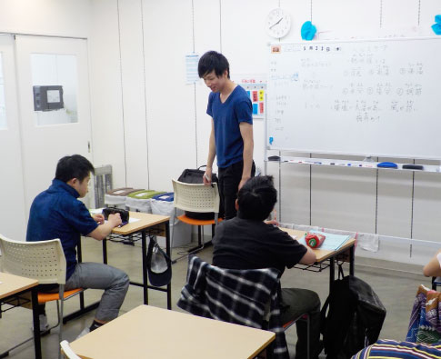 一人ひとりをしっかりサポート